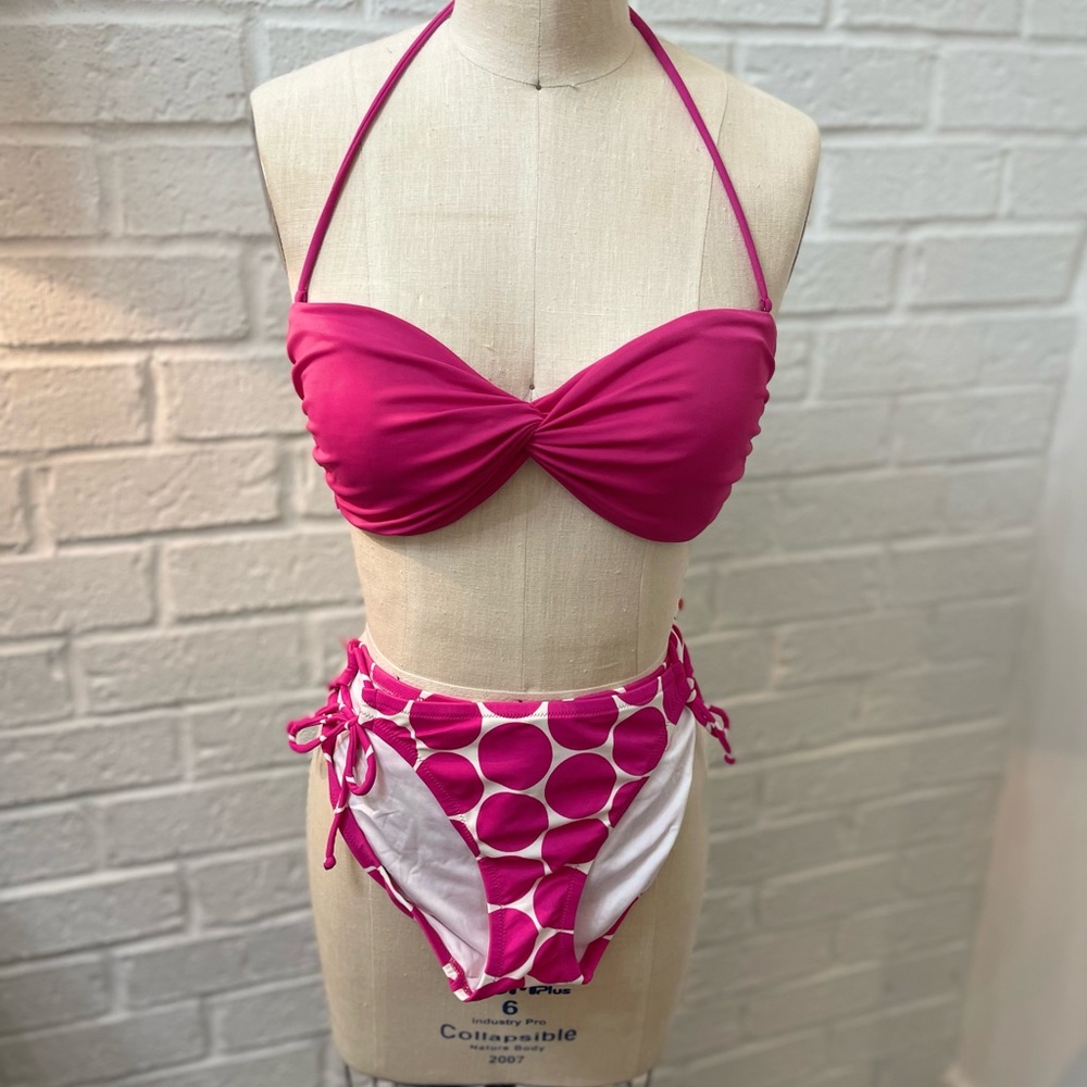 Victoria’s Secret swimsuit - large too and medium bottoms